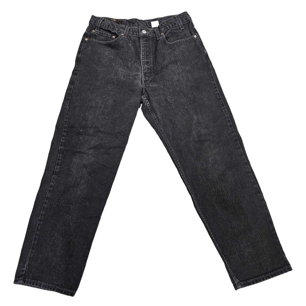 Levi's Vintage 550 Relaxed Jeans Men's Y2K 36x30 Black USA